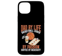 Carcasa para iPhone 15 Plus Dad by Life Design Entrenador de Baloncesto por Passion Coffee Lover