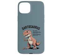 Carcasa para iPhone 15 Plus Darts Dinosaur Darts Jugador de Dardos Trex Lanzador de Dardos