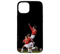 Carcasa para iPhone 15 Plus David Beckham Scholes Man Utd Goal Copa Mundial de Fútbol 1998