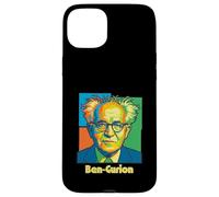 Carcasa para iPhone 15 Plus David Ben Gurion Primer Ministro de Israel Retro Cool