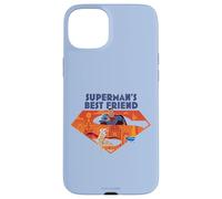 Carcasa para iPhone 15 Plus DC League of Super-Pets Superman's Best Friend Crypto