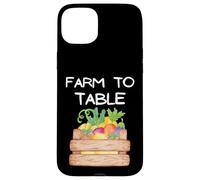 Carcasa para iPhone 15 Plus De la Granja a la Mesa para Ahorrar pequeñas Empresas y Nuestro Planeta