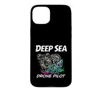 Carcasa para iPhone 15 Plus Deep Sea Drone Pilot ROV Submarine Squid
