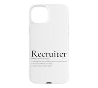 Carcasa para iPhone 15 Plus Definición de reclutador Contratación Divertida Adquisición de Talento de recursos Humanos