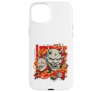 Carcasa para iPhone 15 Plus Demon Mask Fire Duo Oni Print Edition Limited