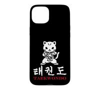 Carcasa para iPhone 15 Plus Deporte Artes marcial Escritura Coreana caligrafía Taekwondo