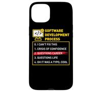 Carcasa para iPhone 15 Plus Desarrollo de Software Ingeniero de Procesos Desarrollador Coder Geek