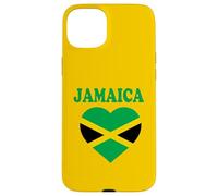 Carcasa para iPhone 15 Plus Desfile del Día de Las Indias Occidentales Love Jamaica Heart