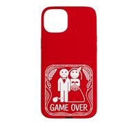 Carcasa para iPhone 15 Plus Despedida de Soltero Hombres Camiseta Mujeres Bachelor Party