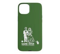 Carcasa para iPhone 15 Plus Despedida de Soltero Hombres Camiseta Mujeres Bachelor Party