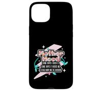 Carcasa para iPhone 15 Plus Día de la Madre Orgullosa Mamá Maternidad Algunos Días I Rock It