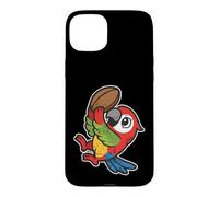 Carcasa para iPhone 15 Plus Dibujo Animado Rugby Parrot Catch