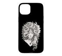 Carcasa para iPhone 15 Plus Diseño de Mujer Mística con Serpientes Medusa