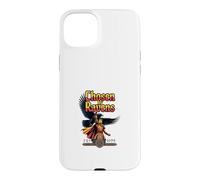 Carcasa para iPhone 15 Plus Diseño de símbolo de mitología de Guerrero elegido de Cuervo