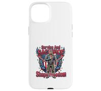 Carcasa para iPhone 15 Plus Diseño de Tributo a la Libertad de Servicio y Sacrificio