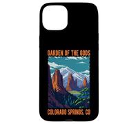 Carcasa para iPhone 15 Plus Diseño escénico del Jardín de los Dioses, Colorado Springs, Colorado, EE. UU.