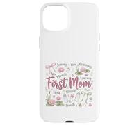 Carcasa para iPhone 15 Plus Diseño First Mom Blessed New Motherhood Mama