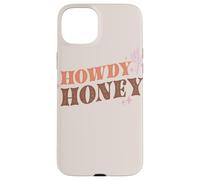 Carcasa para iPhone 15 Plus Diseño gráfico Retro Western de Howdy Honey con diseño de Cactus