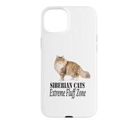 Carcasa para iPhone 15 Plus Diseño para dueños de Gatos Siberian Cats Extreme Fluff Zone