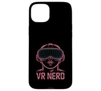 Carcasa para iPhone 15 Plus Diseño tecnológico futurista VR Nerd