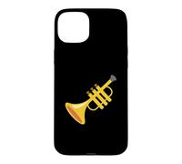 Carcasa para iPhone 15 Plus Disfraz de Jazz de Trompeta