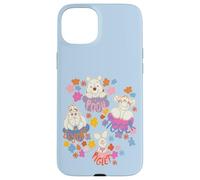 Carcasa para iPhone 15 Plus Disney Winnie the Pooh Spring Easter Friendly Flower Faces