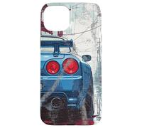 Carcasa para iPhone 15 Plus Distress JDM Drift Race Sport Car Japón Regalo Mercado Nacional