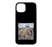 Carcasa para iPhone 15 Plus Divertida Cámara Tráfico Autopista Garza Azulada