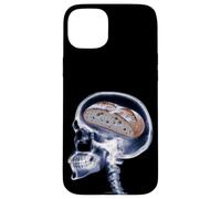 Carcasa para iPhone 15 Plus Divertido Amante del Pan De Masa Madre Xray Cerebro Hornear Meme