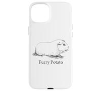 Carcasa para iPhone 15 Plus Divertido Conejillo de Indias Peludo Patata Mal Nombre Animal Broma estúpida