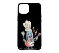 Carcasa para iPhone 15 Plus Divertido Disfraz de Rock de Cocina para los Amantes de la Guitarra y la Cocina