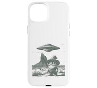 Carcasa para iPhone 15 Plus Divertido gnomo del Desierto OVNI Alien Western Encounter Design