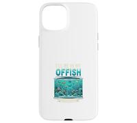 Carcasa para iPhone 15 Plus Divertido Juego de Palabras de Pesca I'Ll Be In My Offish Fish Humor