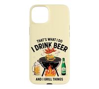 Carcasa para iPhone 15 Plus Divertido Maestro de Barbacoa para Verano