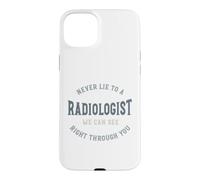 Carcasa para iPhone 15 Plus Divertido Radiología Juego de Palabras Radiólogo Humor