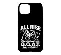 Carcasa para iPhone 15 Plus Dominoes G.O.A.T All Rise Champ - Dominoes