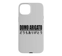 Carcasa para iPhone 15 Plus Domo ARIGATO Frase JAPONÉS Muchas Gracias