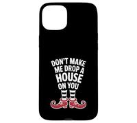 Carcasa para iPhone 15 Plus Don't Make Me Drop A House On You Funny Halloween Costume
