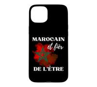 Carcasa para iPhone 15 Plus Drapeau Maroc Marocain et fièr de l'être Maroc