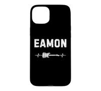 Carcasa para iPhone 15 Plus Eamon Guitarra Latido del Corazón Música Guitarrista