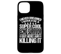 Carcasa para iPhone 15 Plus Ecmo Survivor Apparel - Divertido diseño único de supervivientes