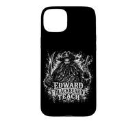 Carcasa para iPhone 15 Plus Edward Barbanegra Enseñar Pirata Capitán Leyenda Crá