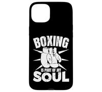 Carcasa para iPhone 15 Plus El Boxeo Forma Parte de mi Alma Deportes de Interior
