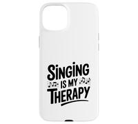 Carcasa para iPhone 15 Plus El Canto es mi Amante de la música de Terapia para los Cantantes