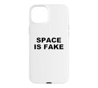 Carcasa para iPhone 15 Plus El Espacio es Falsa y Divertida teoría de la conspiración