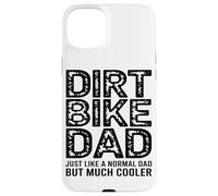 Carcasa para iPhone 15 Plus El Padre De La Moto De Cross Es como Un Padre Normal, Pero