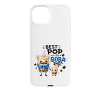 Carcasa para iPhone 15 Plus El té de Burbujas Cute Dad Bubble Tea Best Pop in The Boba Shop