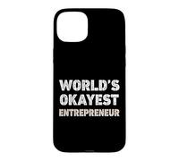 Carcasa para iPhone 15 Plus Emprendedor más Bueno del Mundo Empresario Divertido
