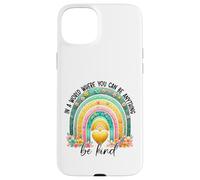 Carcasa para iPhone 15 Plus En un Mundo Donde Puedes ser Cualquier Cosa, sé Amable - Anti Bullying