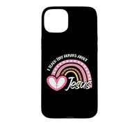 Carcasa para iPhone 15 Plus Enseño a los pequeños Humanos Acerca de Jesús Maestro Apreciación Biblia